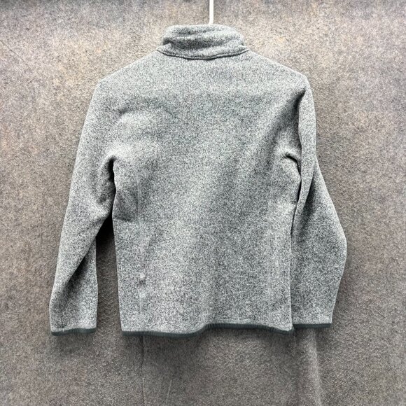 Patagonia Better Sweater Pullover Women Large Gray Fleece Knit Outdoor 1/4 Zip - Picture 9 of 10